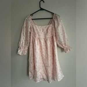Babydoll Rose Dress